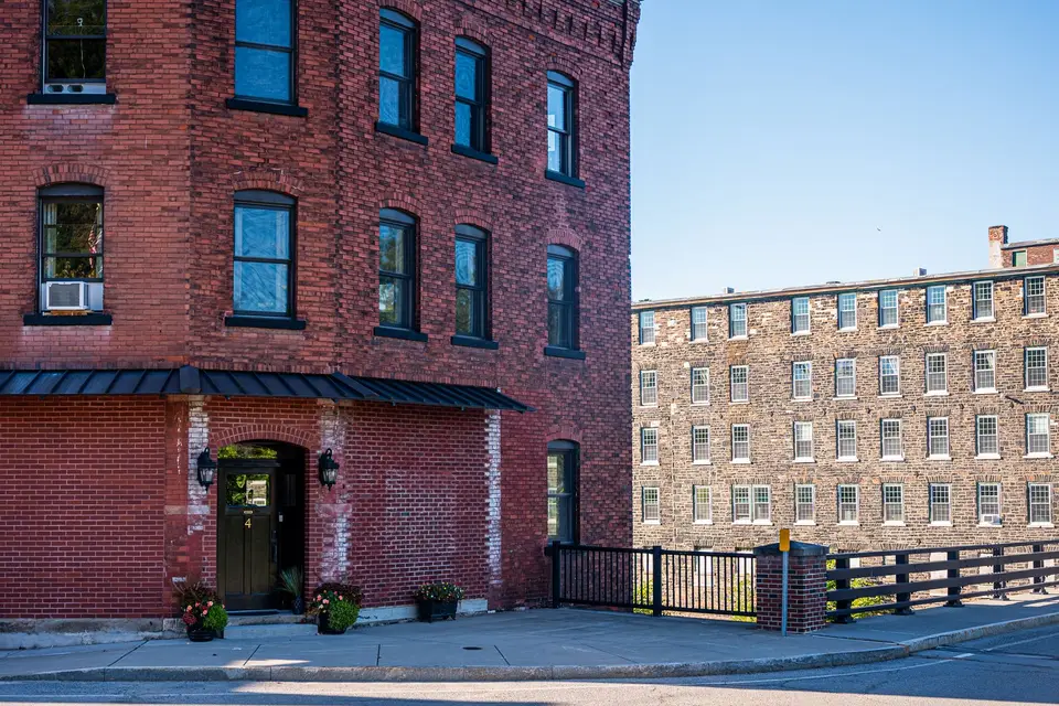 Brick commercial buildings in Bridgeport, CT where commercial cleaning services are provided
